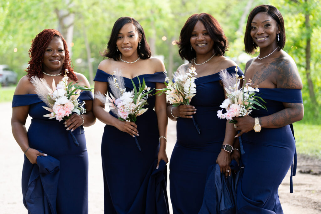 Black Bridesmaids